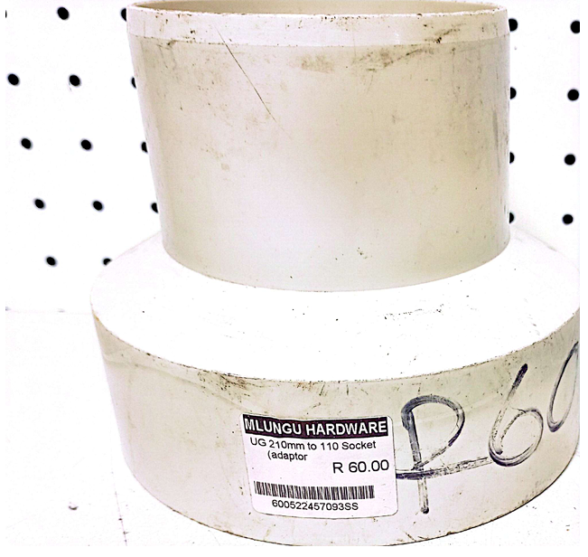 UG 210mm to 110mm Socket Adaptor